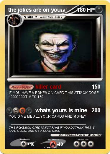 Pokemon the jokes are on you