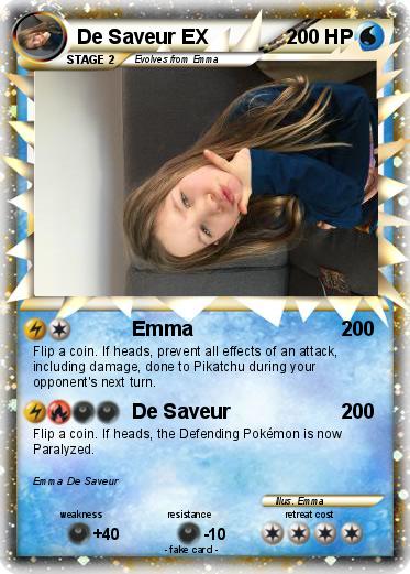 Pokemon De Saveur EX