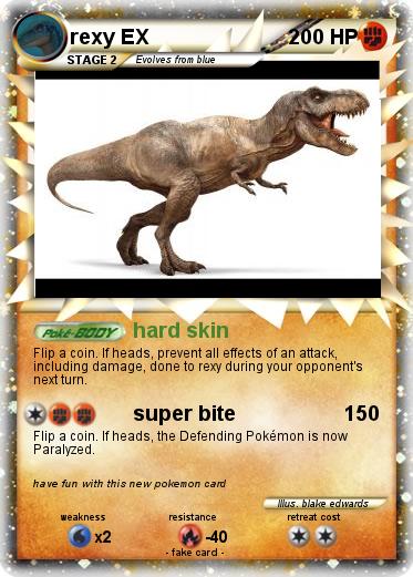 Pokemon rexy EX
