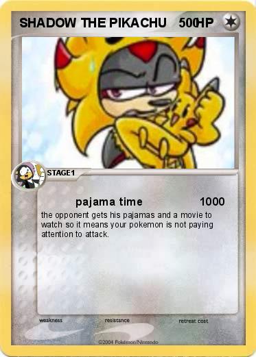 Pokemon SHADOW THE PIKACHU       0