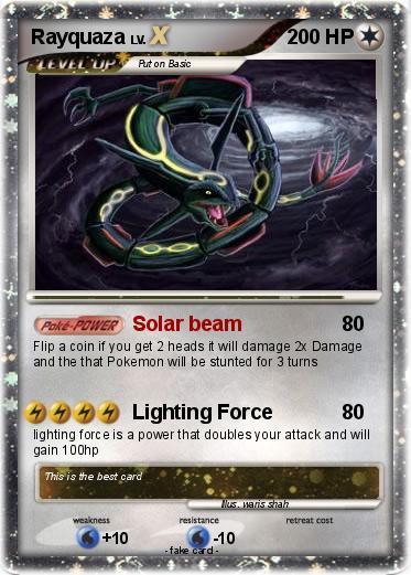 Pokemon Rayquaza