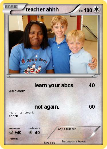 Pokemon teacher ahhh