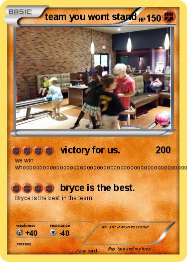 Pokemon team you wont stand