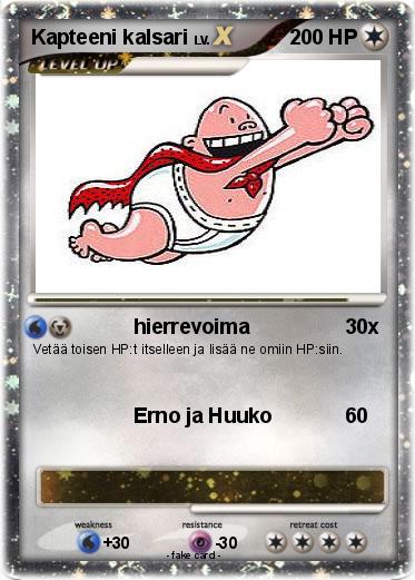 Pokemon Kapteeni kalsari