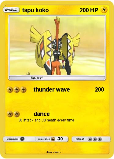 Pokemon tapu koko