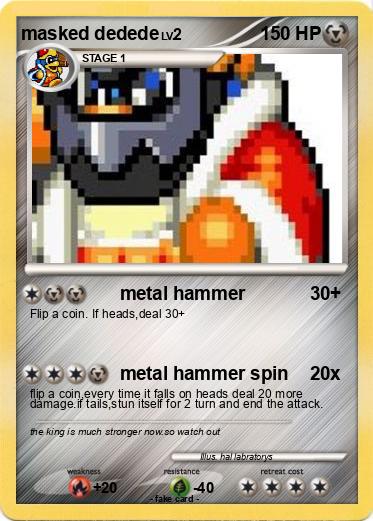 Pokemon masked dedede