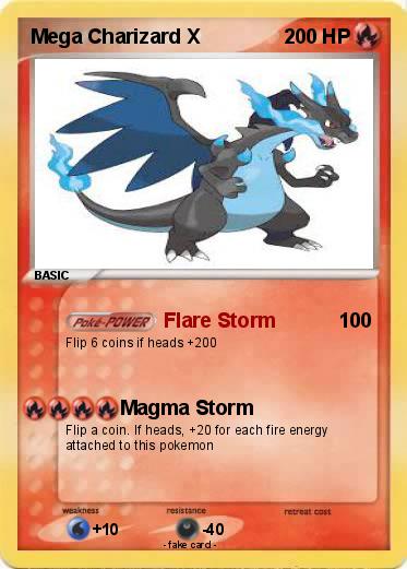 Pokemon Mega Charizard X