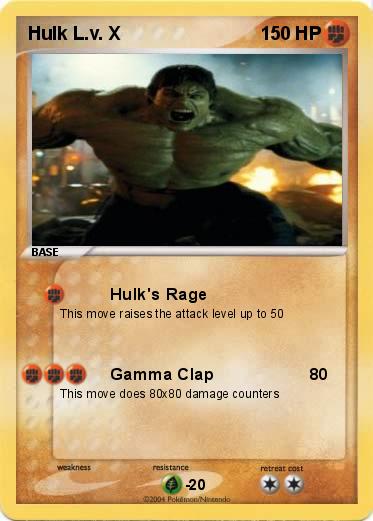 Pokemon Hulk L.v. X