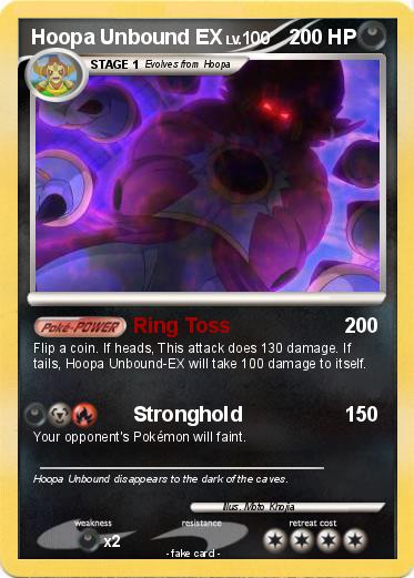 Pokemon Hoopa Unbound EX