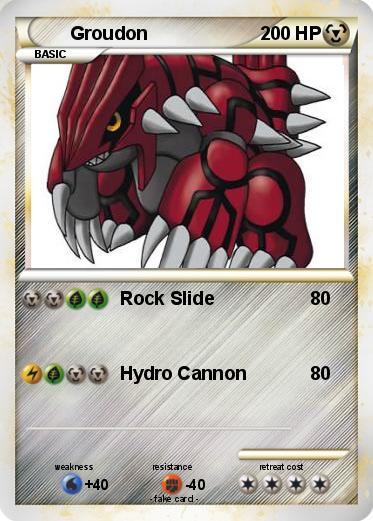 Pokemon Groudon