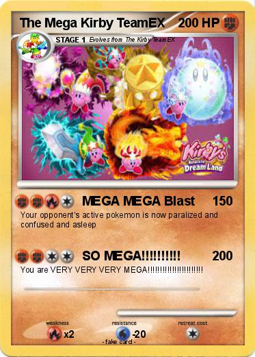 Pokemon The Mega Kirby TeamEX