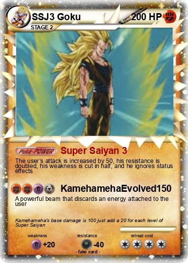 Pokemon SSJ3 Goku