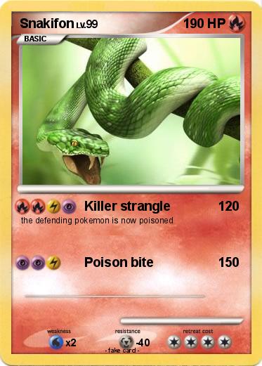 Pokemon Snakifon