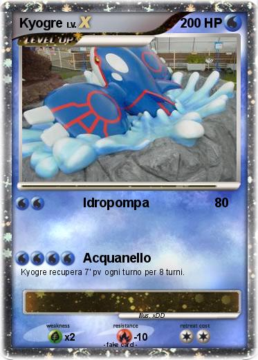Pokemon Kyogre