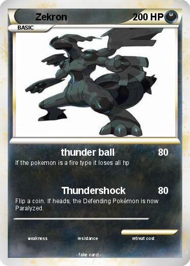 Pokemon Zekron