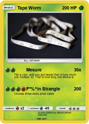 Pokemon Tape Worm