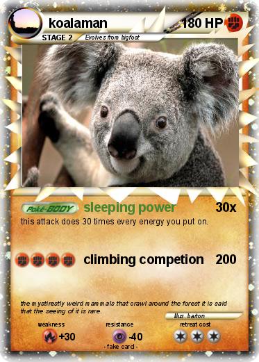 Pokemon koalaman