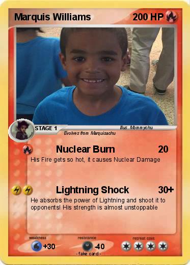 Pokemon Marquis Williams