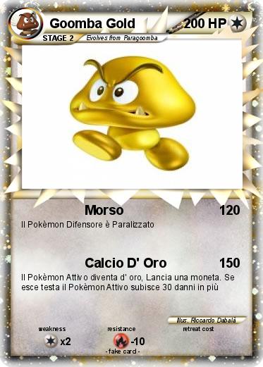 Pokemon Goomba Gold