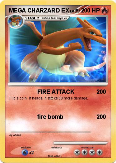 Pokemon MEGA CHARZARD EX