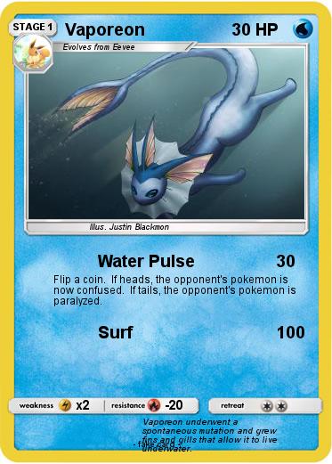 Pokemon Vaporeon
