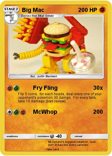 Pokemon Big Mac