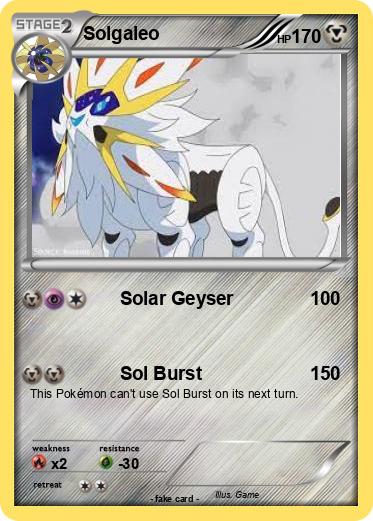 Pokemon Solgaleo