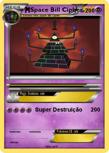 Pokemon Space Bill Cipher