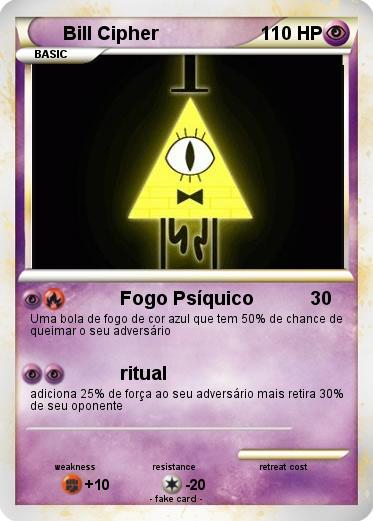 Pokemon Bill Cipher