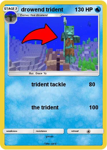 Pokemon drowend trident
