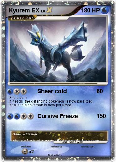 Pokemon Kyurem EX