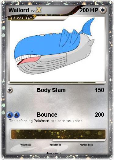 Pokemon Wailord