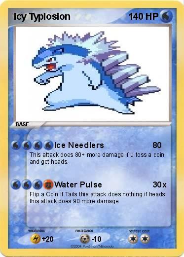 Pokemon Icy Typlosion