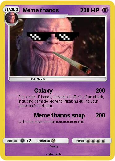Pokemon Meme thanos
