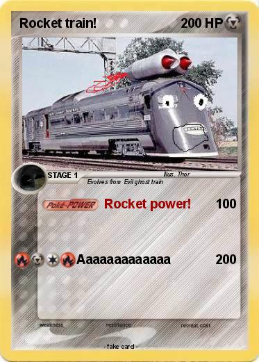 Pokemon Rocket train!