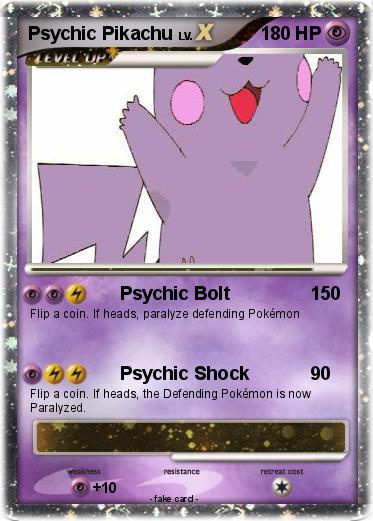 Pokemon Psychic Pikachu