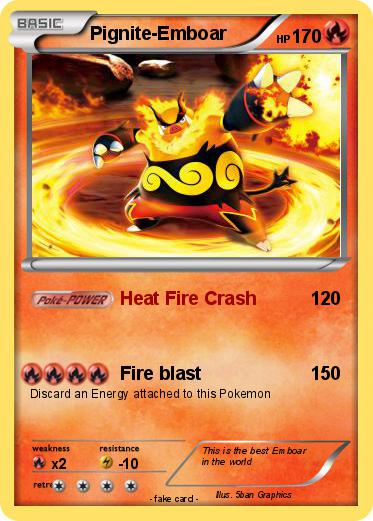 Pokemon Pignite-Emboar