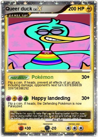 Pokemon Queer duck