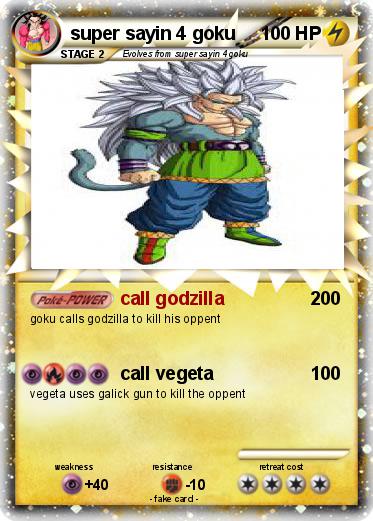 Pokemon super sayin 4 goku
