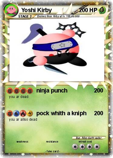 Pokemon Yoshi Kirby