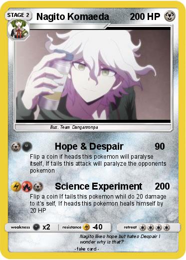 Pokemon Nagito Komaeda