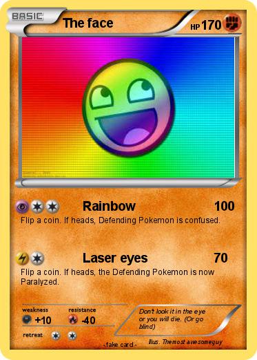 Pokemon The face