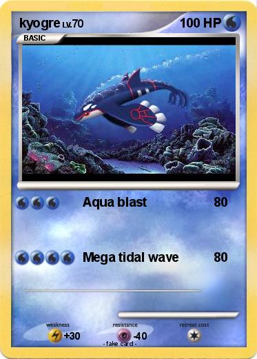 Pokemon kyogre