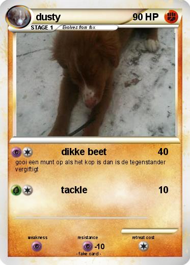 Pokemon dusty
