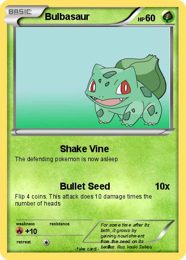 Pokemon Bulbasaur