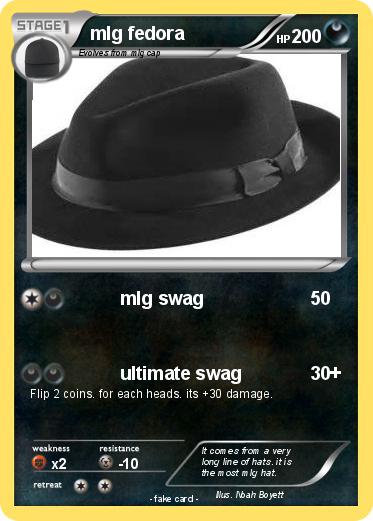 Pokemon mlg fedora