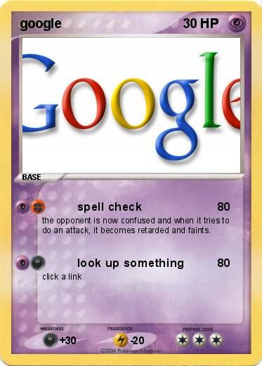 Pokemon google