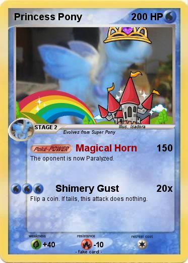 Pokemon Princess Pony