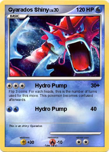 Pokemon Gyarados Shiny