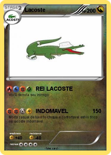 Pokemon Lacoste